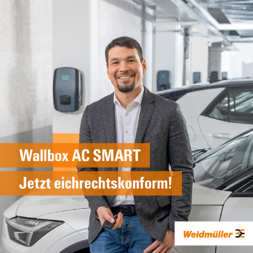 Die Wallbox für eichrechtskonformes Laden