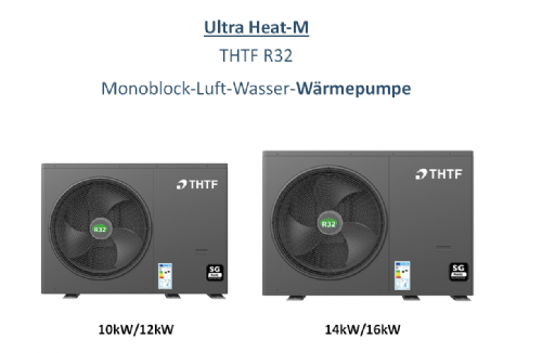 WÄRMEPUMPE THTF R32 PURE HEAT-M