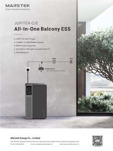 All-in-one Balcony ESS