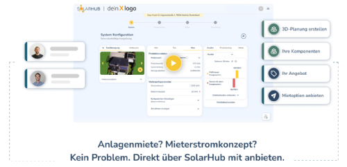 SolarHub Vertriebslösung